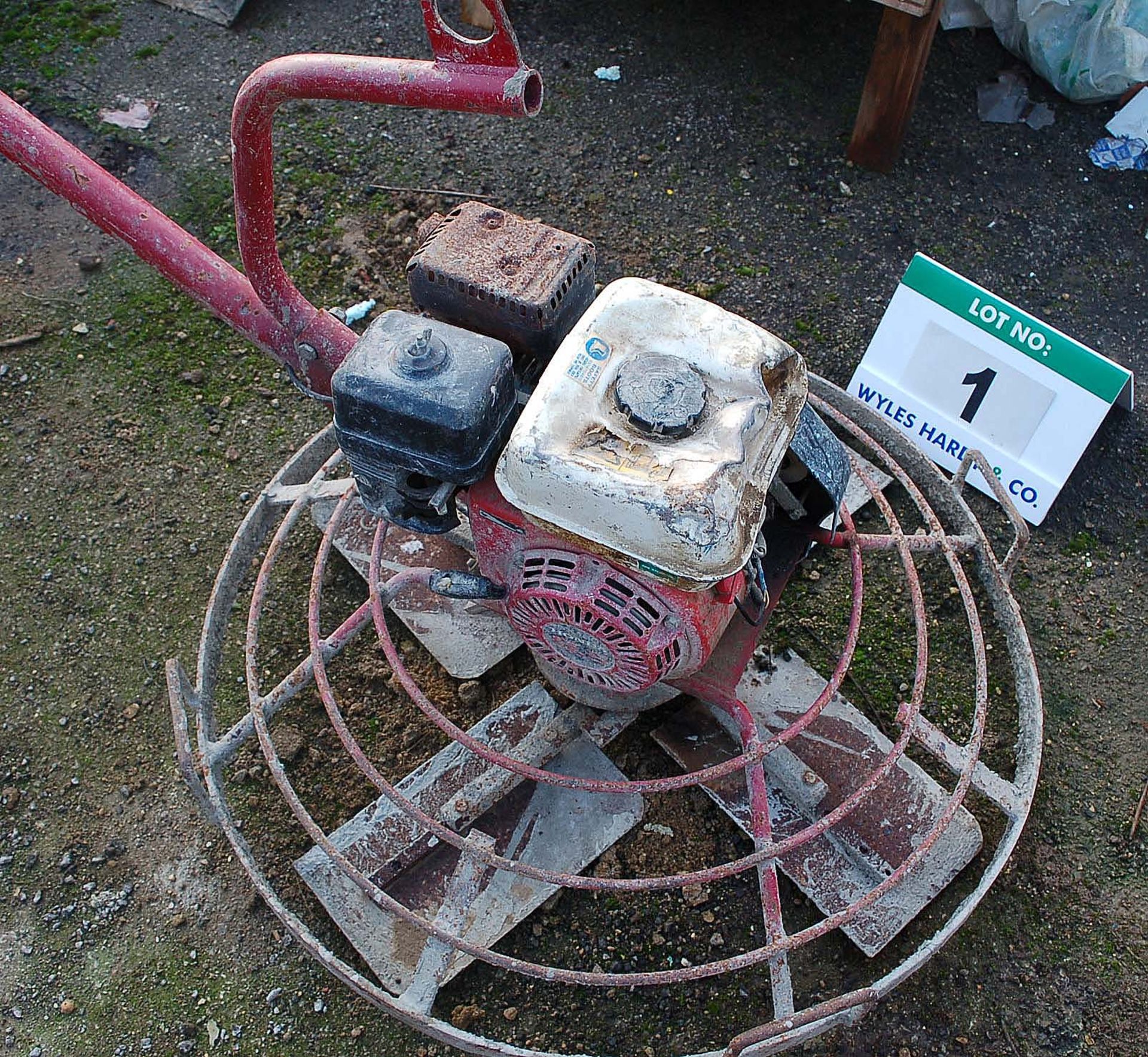 An Unbadged Petrol Powered Pedestrian Power Float - as found / untested - Image 2 of 2