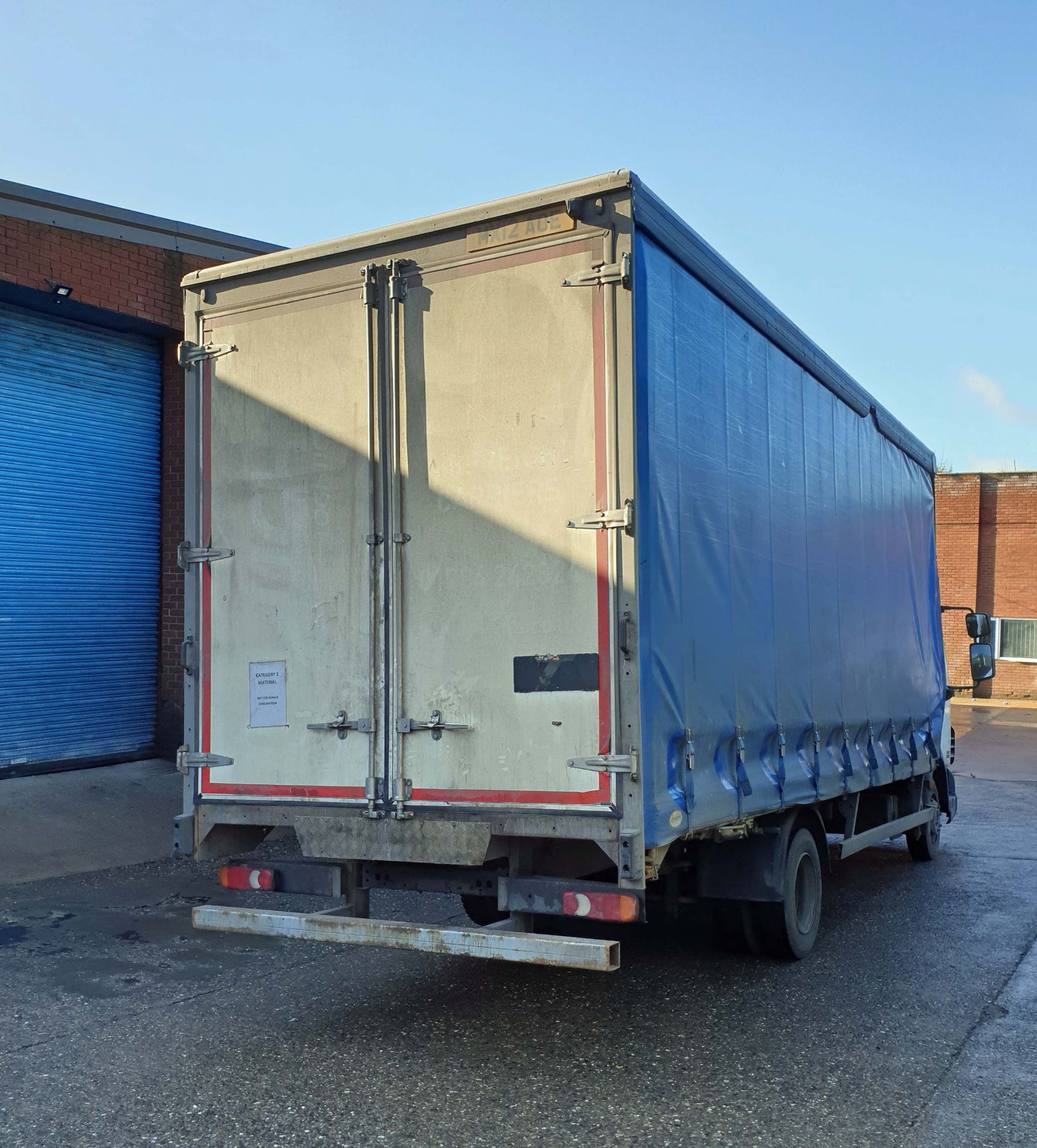 A LEYLAND DAF FA LF45.160 08 V 4461cc Euro5 4x2 7.5-Tonne Curtainside Truck, Registration No. MX12 - Image 3 of 9