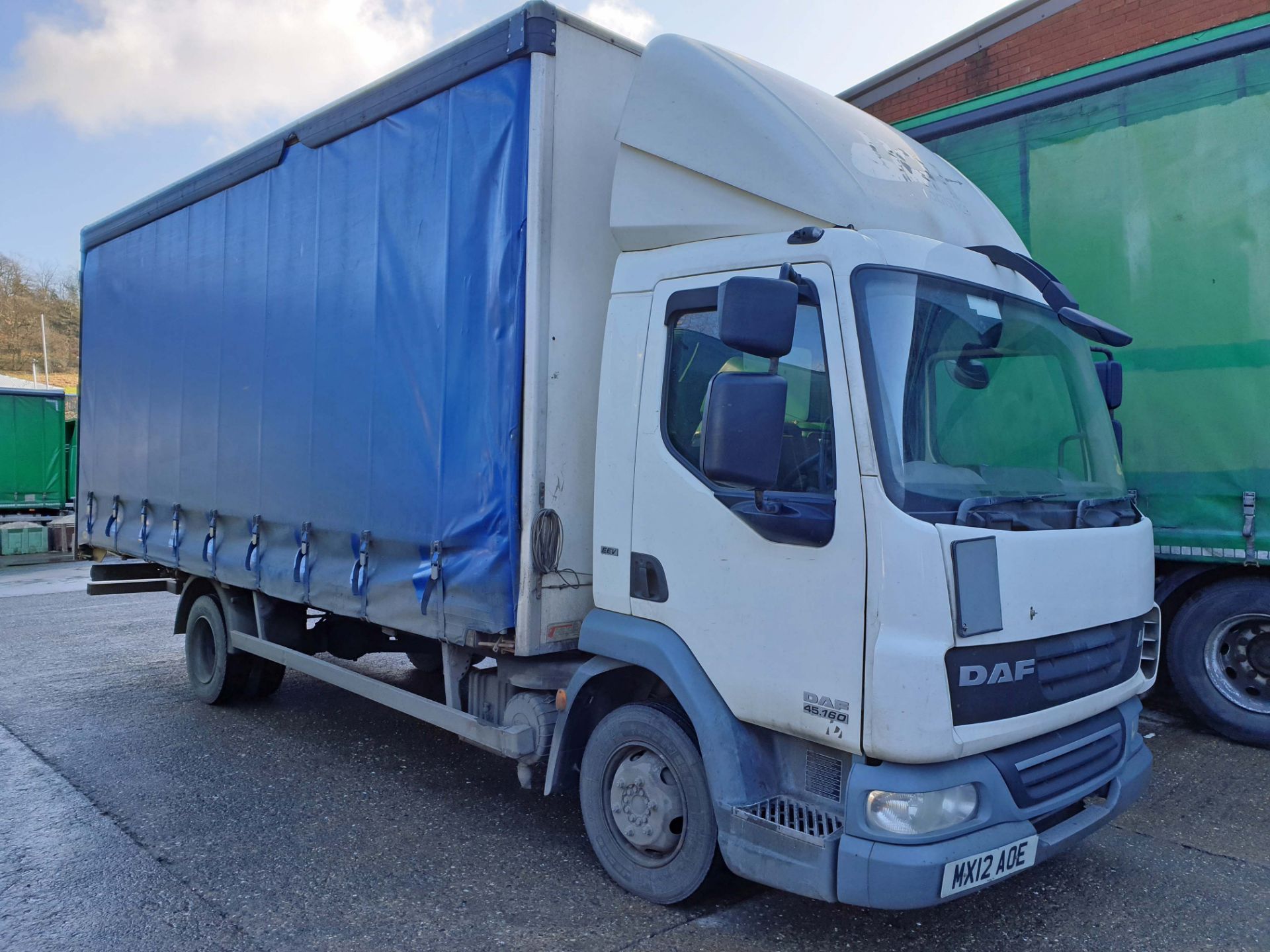 A LEYLAND DAF FA LF45.160 08 V 4461cc Euro5 4x2 7.5-Tonne Curtainside Truck, Registration No. MX12 - Image 2 of 9