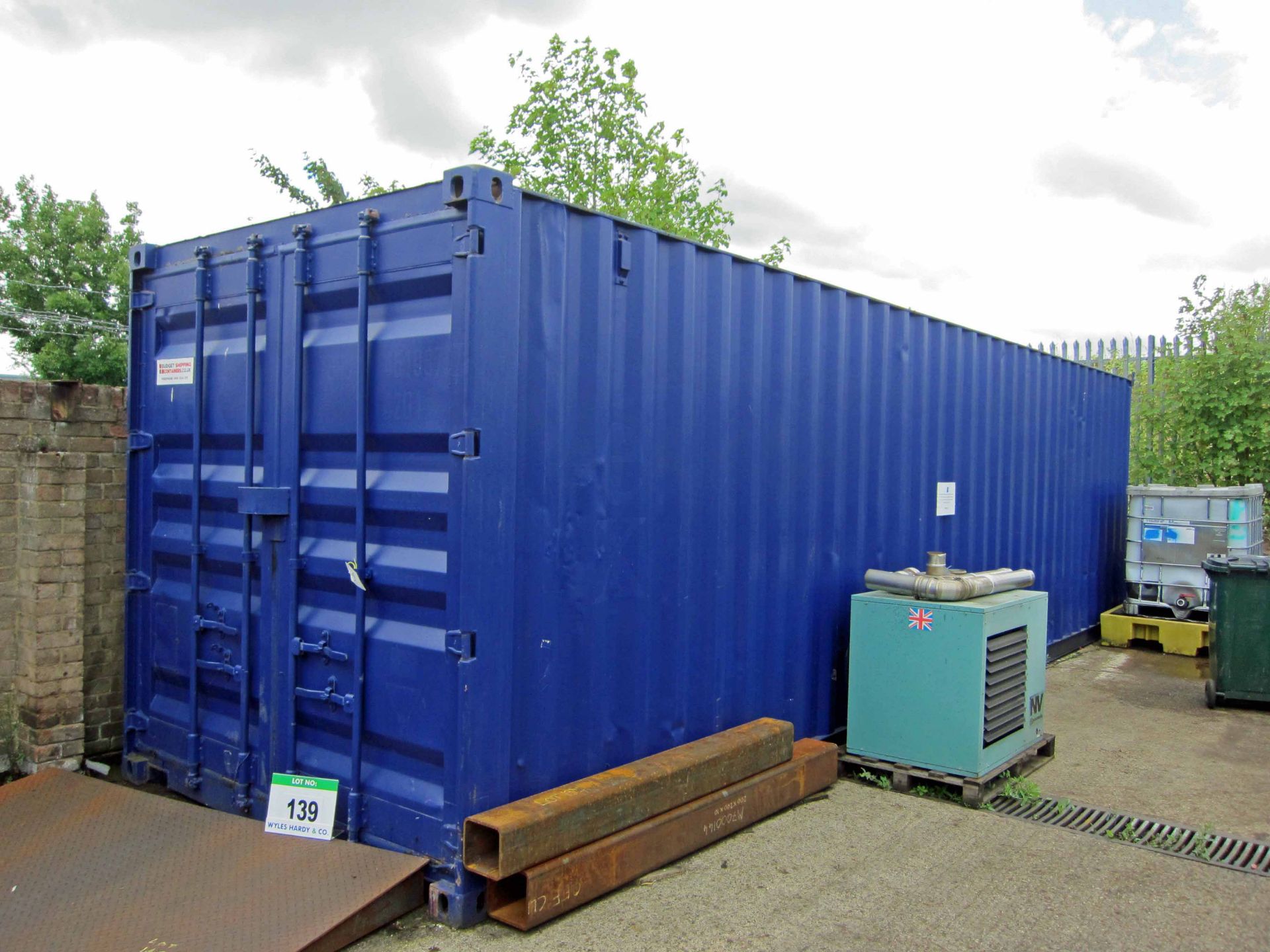 A 30ft Reconditioned CIF Shipping Container with Box Lock (Use Reserved until 25/09/20) (Method - Image 2 of 2