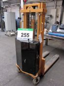 A MAINI Model EHS500 Battery Electric Stacker, 500Kg capacity to 500mm Lift Height, Serial No. 96/