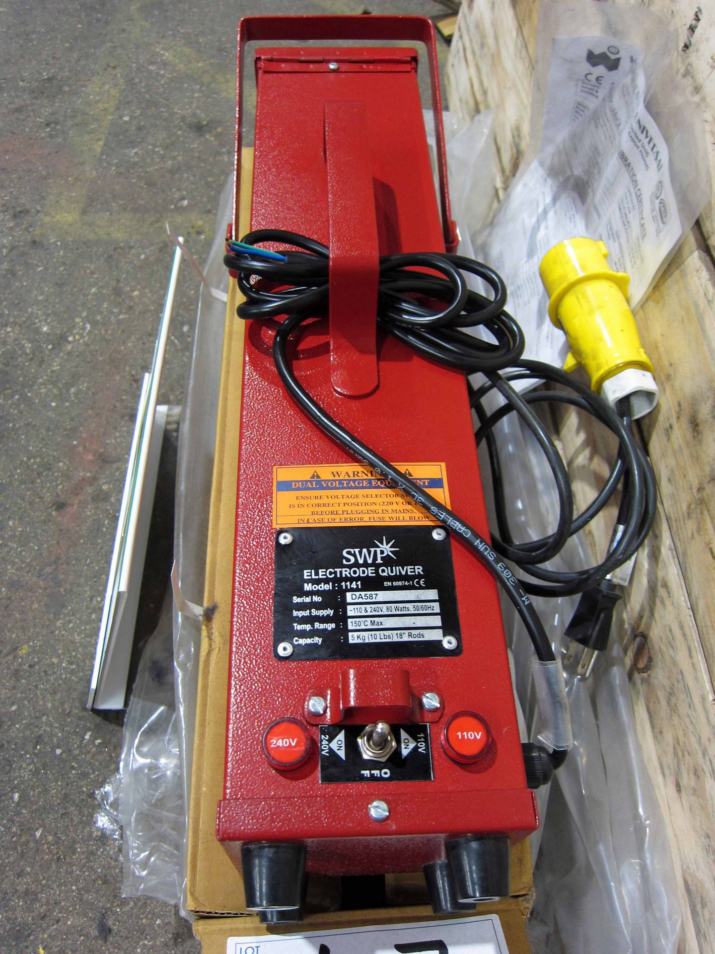 An SWP Model DA602 Welding Rod Heated Quiver, Dual Voltage (110V and 240V) (Unused in Box) - Image 2 of 2