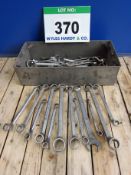 A Quantity of AF Ring Spanners, Combination Spanners 7/16th Inch to 1 7/16th Inch by GERODORE, ELORA