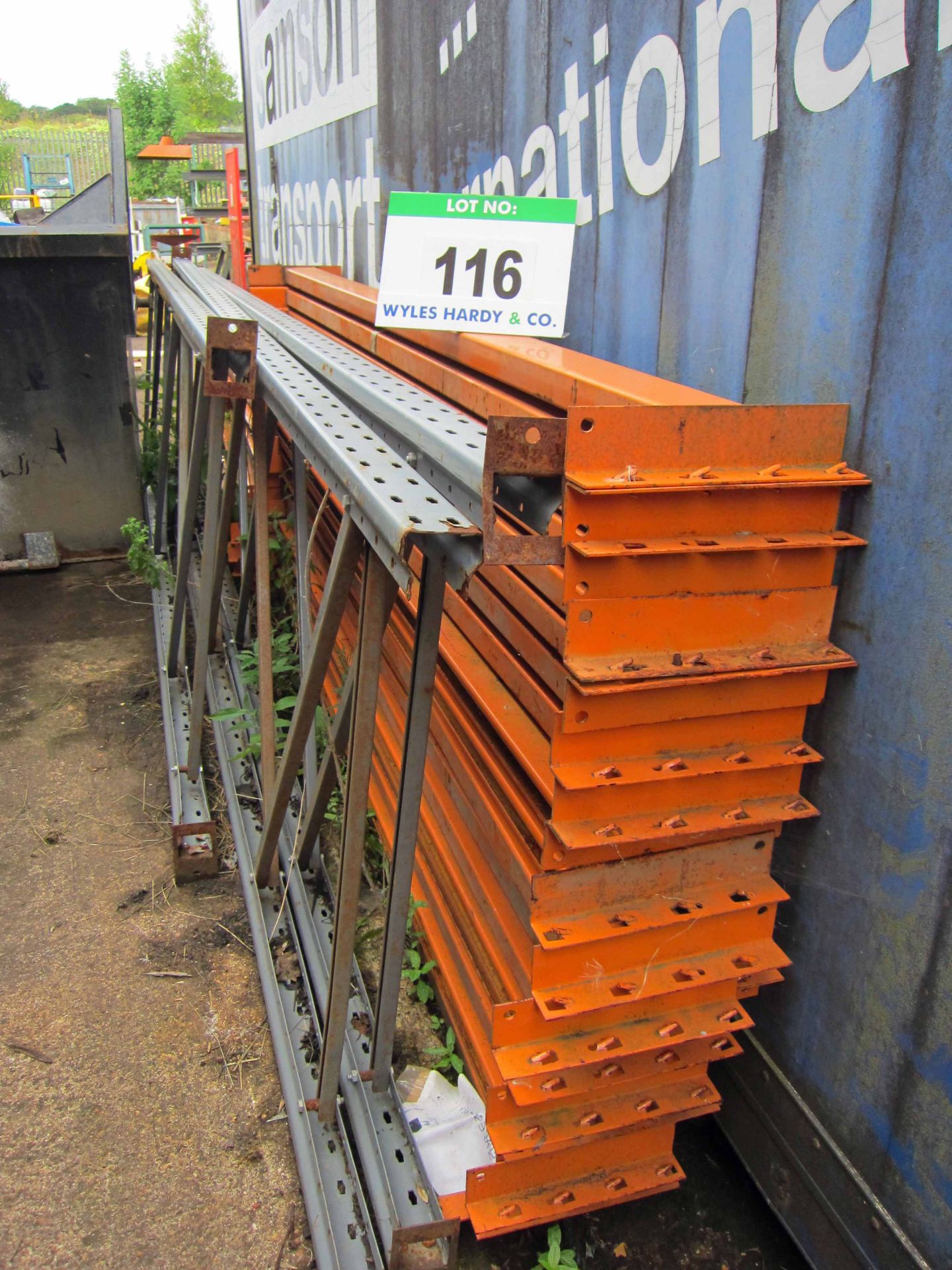 The Pallet Racking comprising Three 4200mm Masts, Six 4600mm Masts, Three 2700 Masts, Twenty Four - Image 3 of 4