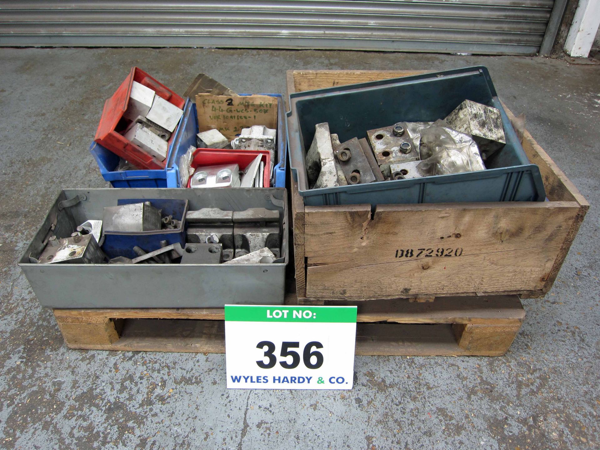 A Pallet of Assorted CASCADE Mounting Groups, Hooks and Blocks (As Lotted)