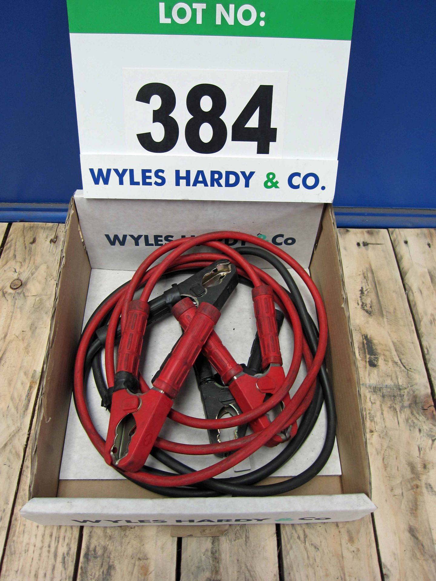 A Set of Heavy Duty Jump Leads