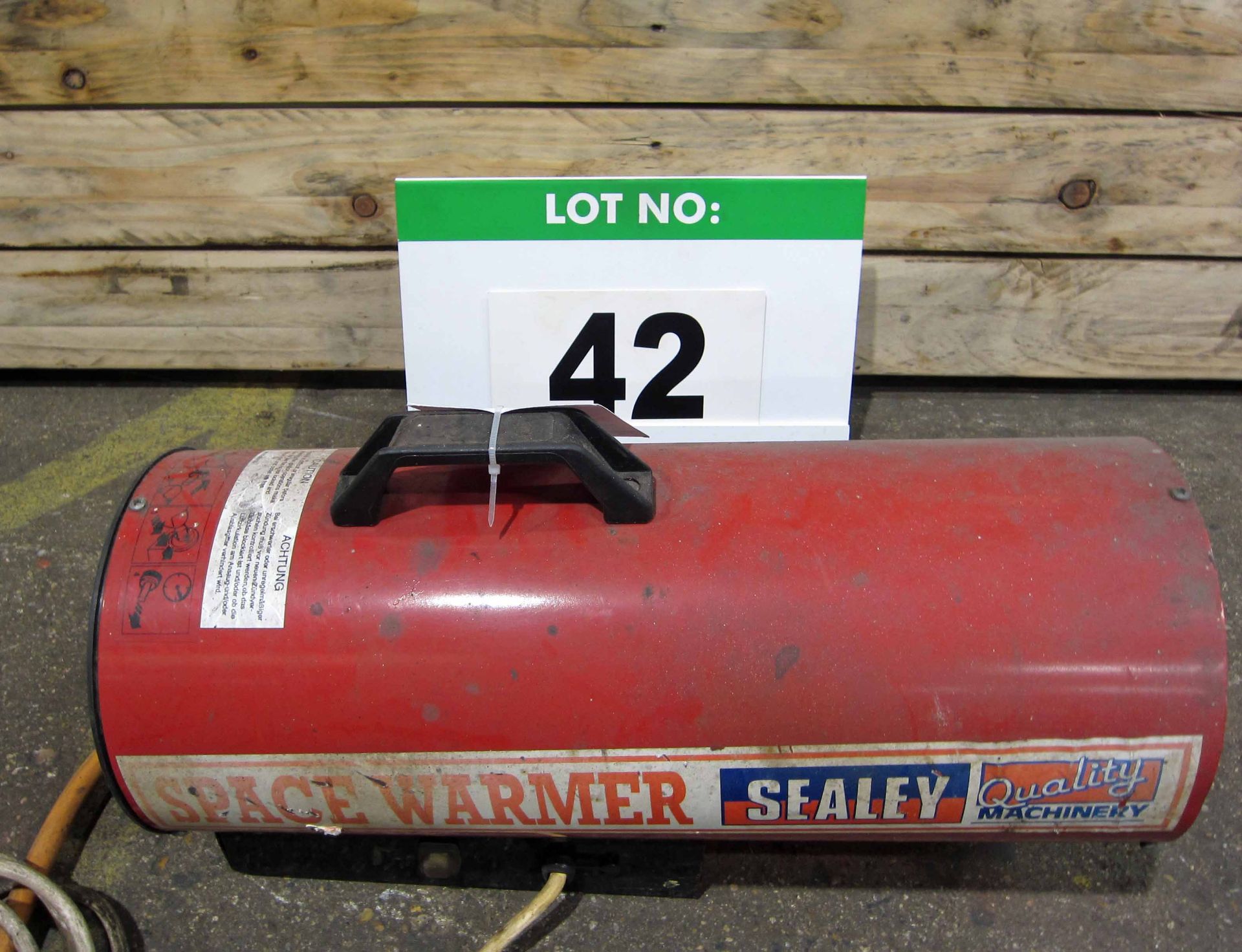 A SEALEY Model LP60 15-Kw LPG/240V Space Heater - Image 2 of 2
