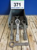 Four Various Slogging Spanners by KING DICK, etc. (As Lotted)