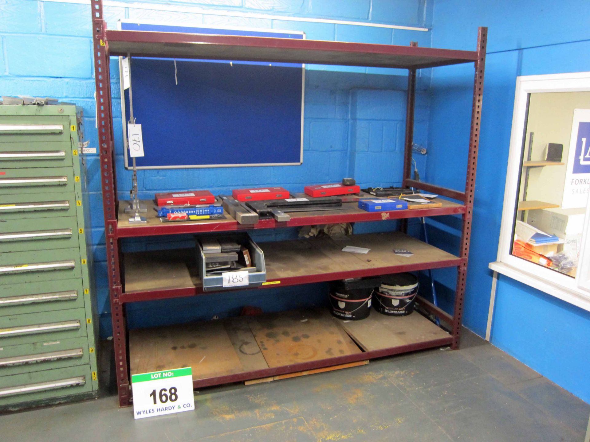 Two Bays of 2100mm x 7050mm x 2000mm Heavy Duty Shelving comprising Four End Frames and Twenty Two - Image 2 of 2