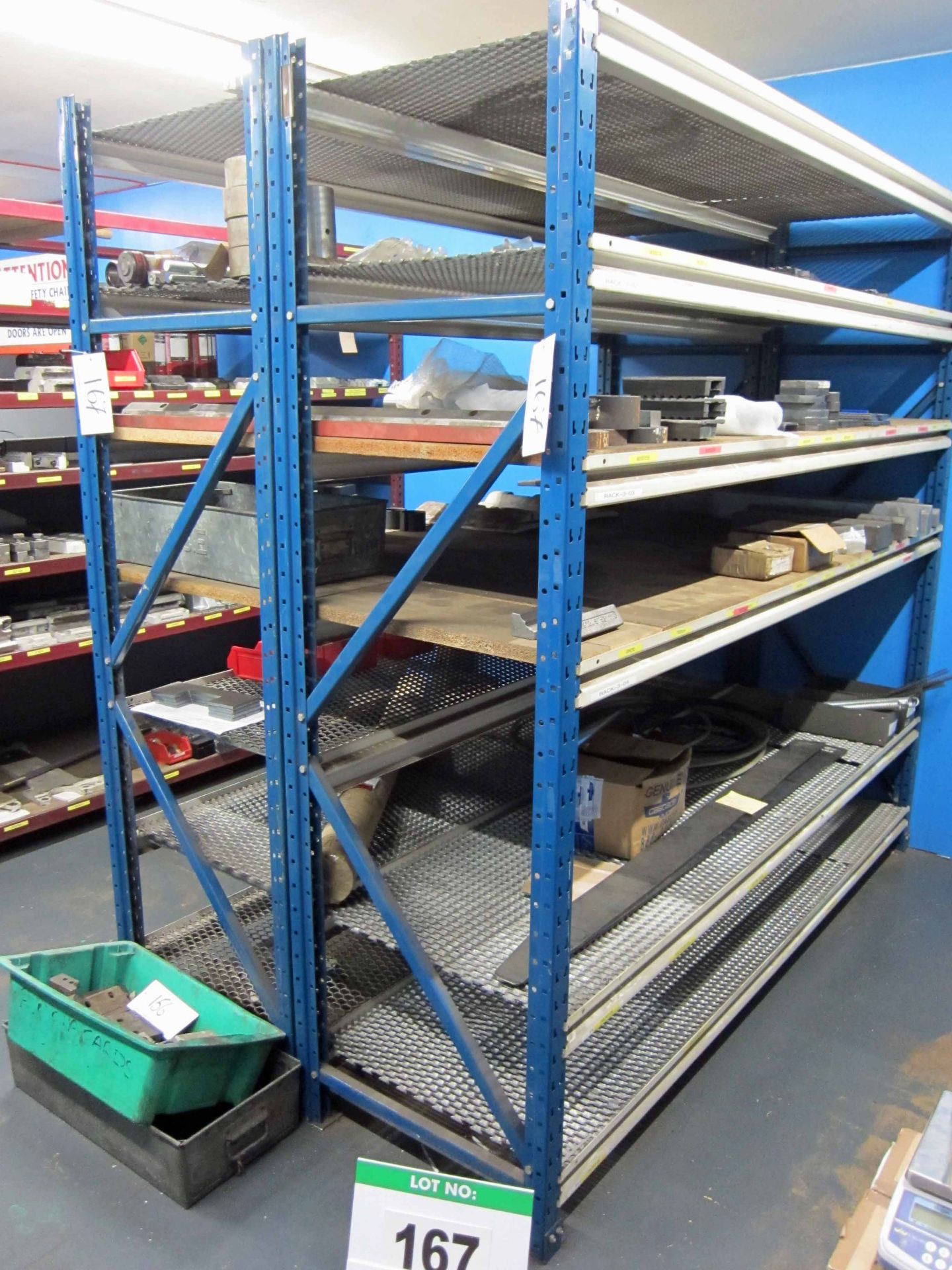 Two Bays of 2100mm x 600mm x 2000mm Heavy Duty Shelving comprising Four End Frames and Twenty Two - Image 2 of 3