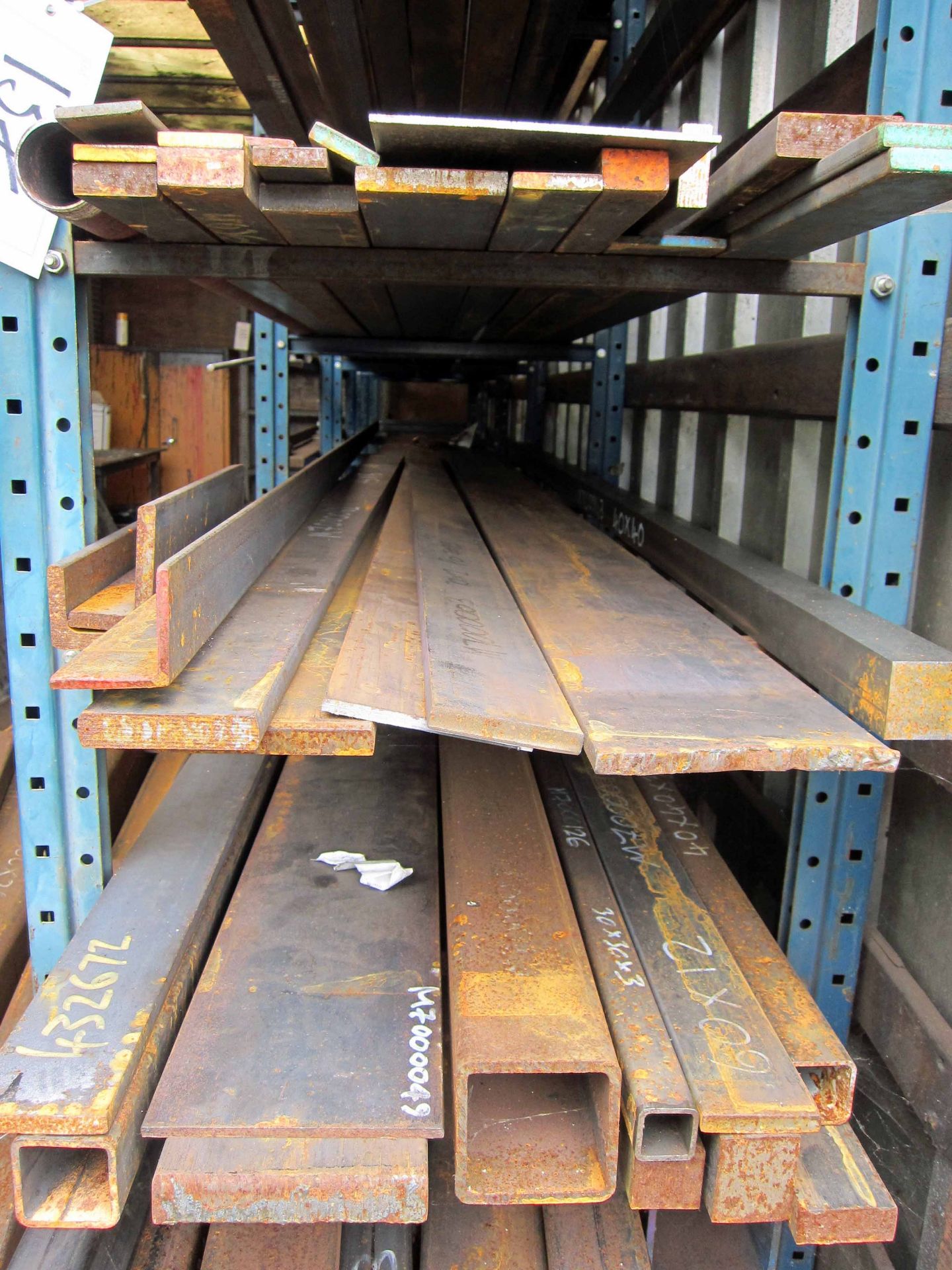 The Steel Stock Holding including Bar, Tube, Flat, Angle, Box Section, etc. (As Lotted includes - Image 4 of 13