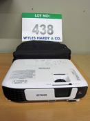 An EPSON Model EB-S41 Projector with Case