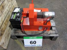 An EIL Model HC5110 12V Hydraulic Pipe Cut Off Machine, Serial No. 916, complete with Battery