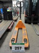 A RONCARI Manual Hydraulic Pallet Truck