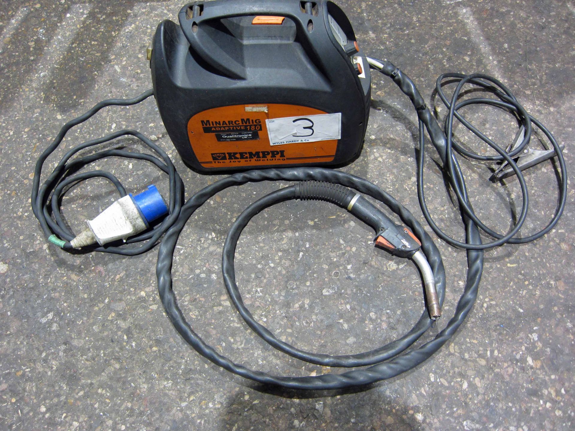 A KEMPPI MinArc Mig Model Adaptive 180 240V Portable Mig Welder complete with Gun and Earth Lead ( - Image 5 of 6