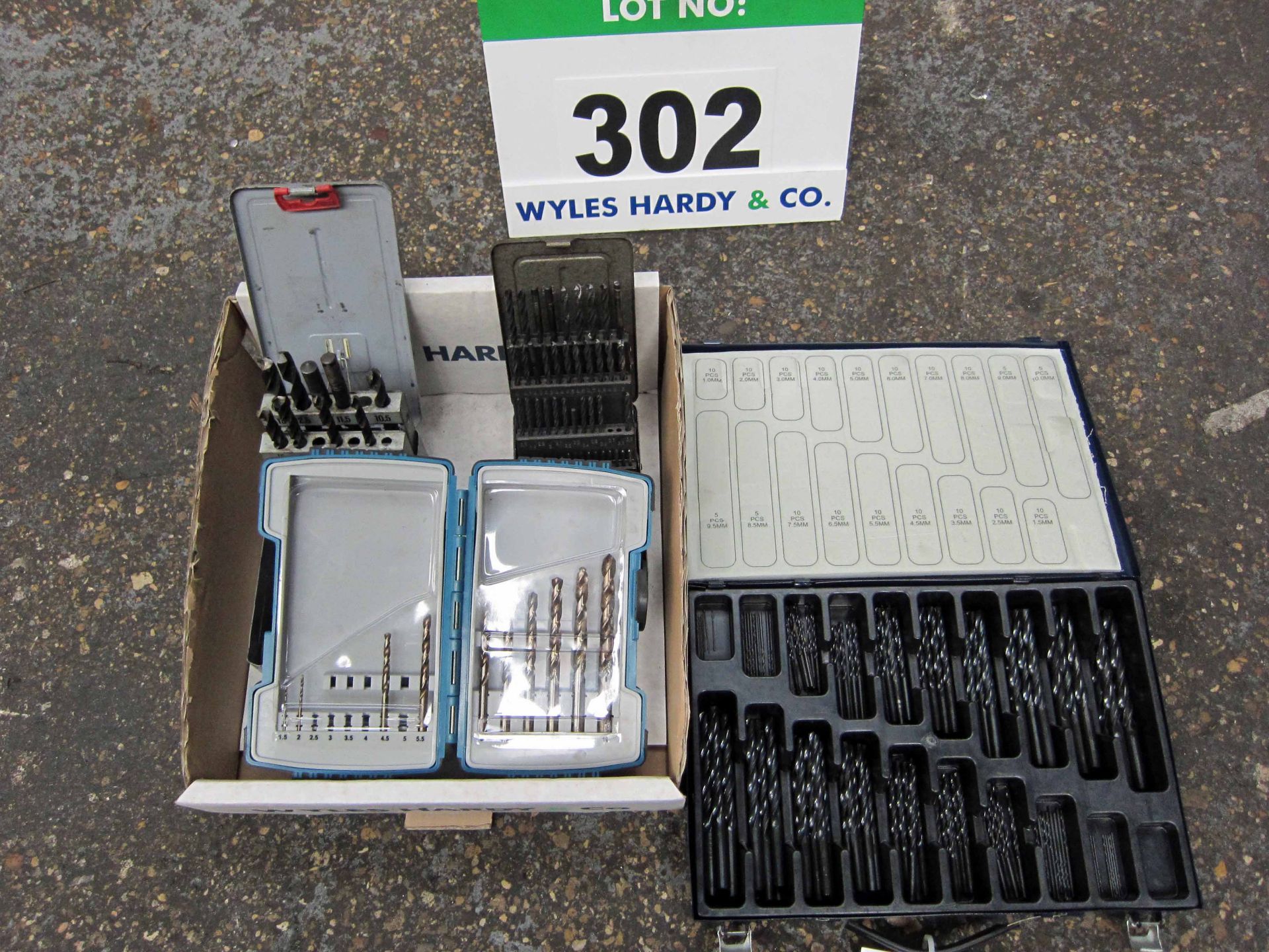 Four Various Boxes of Drill Bits (As Lotted)