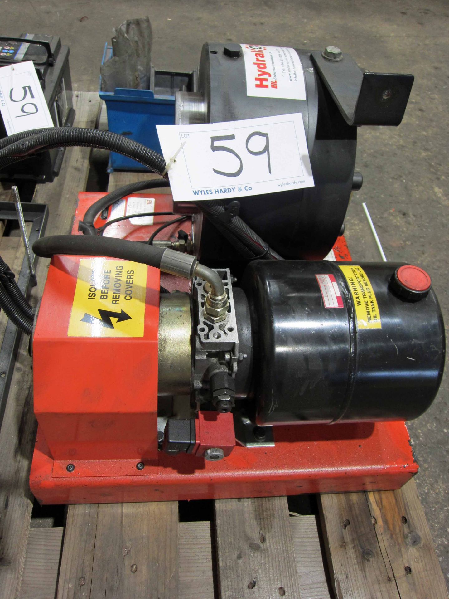 A HYDRALOK ENDEAVOUR INTERNATIONAL Model HL6921 12V Hydraulic Pipe Crimping Machine, Serial No. 988, - Image 2 of 7