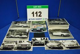 A Box Containing A Quantity of Colour and Black and White Photographs of The Bristol 411 Saloon