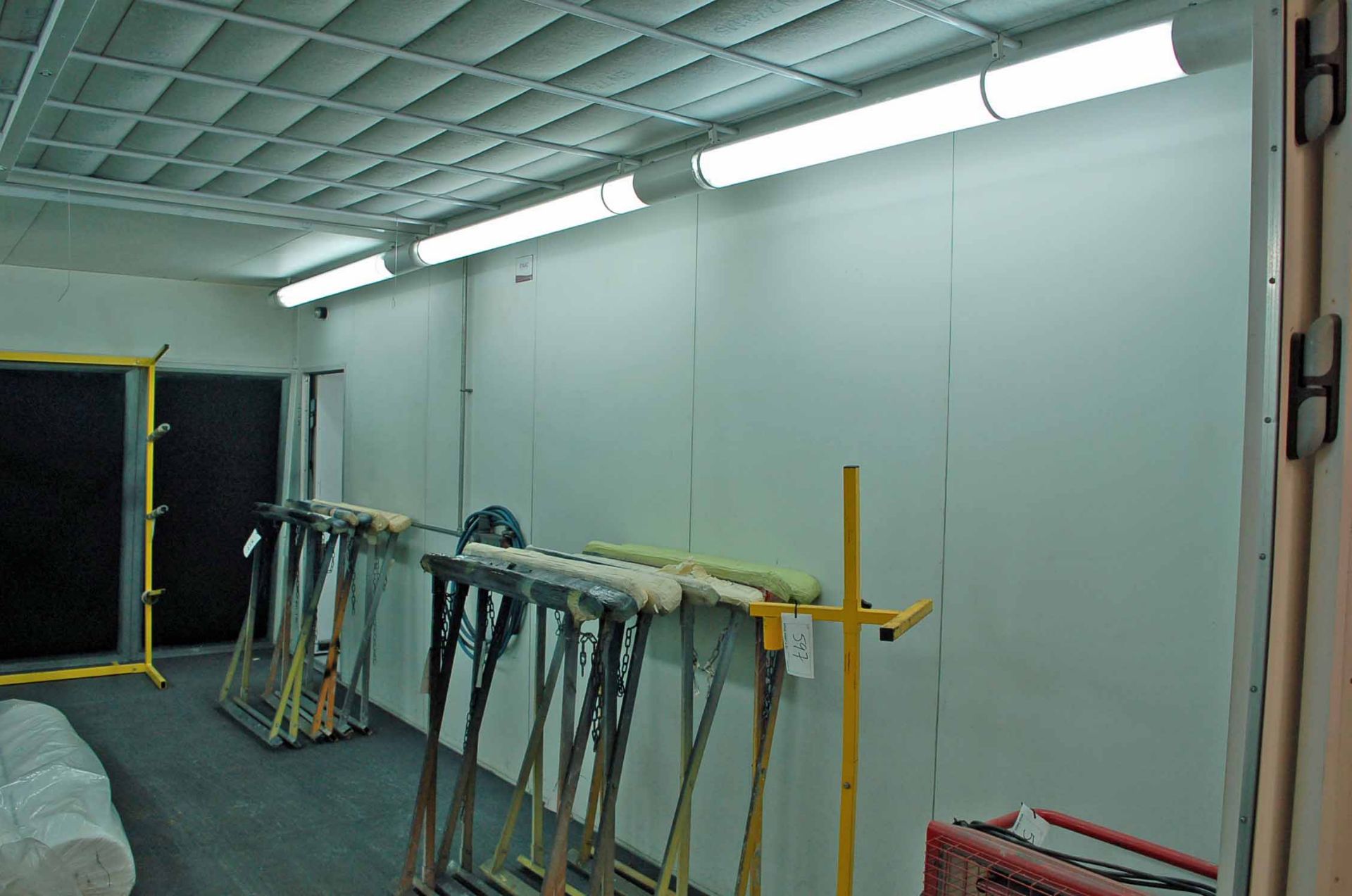 A SPRAYBOOTH TECHNOLOGY SERVICES 7M x 3.5M Approx. Gas Fired Free Standing, Sectional Paint Spray - Image 7 of 19