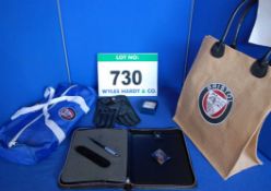 A Bristol Cars Merchandise Pack comprising A Bristol Branded Hessian Bag containing A Bristol