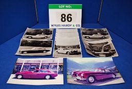 A Collection of Colour and Black and White Photographs depicting Various Bristol 405 Coupes