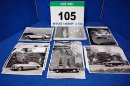 A Box Containing A Quantity of Various Promotional Black and White Photographs of The Bristol 405