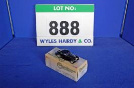 A LANSDOWNE MODELS 1:43 Scale Die Cast Model of A 1947 Bristol 400 Saloon in Black (Boxed)