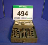 A SYKES PICKAVANT Pipe Flaring Kit in Steel Case (Incomplete)