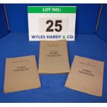 A Collection of Three Spares Handbooks for the Bristol Type 406, Type 407 and Type 408 Mk II, 409