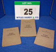 A Collection of Three Spares Handbooks for the Bristol Type 406, Type 407 and Type 408 Mk II, 409