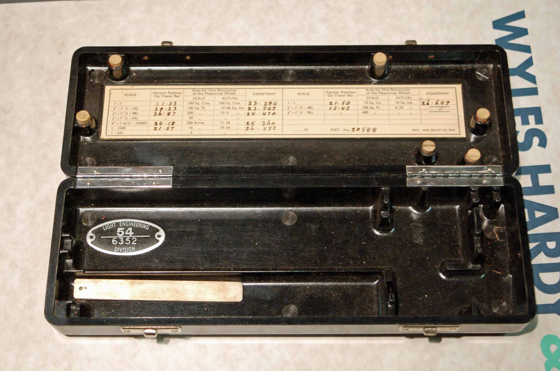 An ALLBRIT Planimeter in A Plastic Case and Cardboard Outer - Image 3 of 3