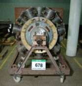 A BRISTOL SIDDELEY Hercules 14-Cylinder Sleeve Valve Radial Aero Engine, Number 210183, Series