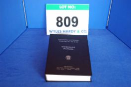 A Copy of The Bristol 2-Litre Car Type 400, 401, 402 and 403 Workshop Manual