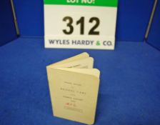 A Sales Guide for The Bristol Type 406 Saloon Car from the 1959 Earls Court Motor Show