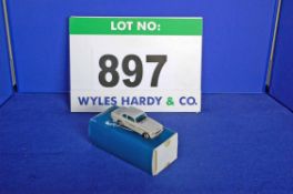 A LANSDOWNE MODELS 1:43 Scale Die Cast Model of A 1965 Bristol 408 Saloon in White (Boxed)