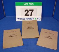 A Collection of Three Spares Handbooks for The Bristol Type 406, Type 407 and Type 408 Mk II, 409