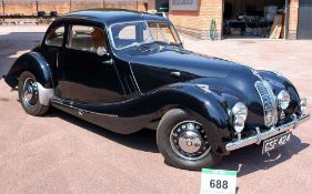 A Bristol 400 2-Litre Saloon, Chassis Number 400/513. This Bristol 400 2-Litre Saloon was built in