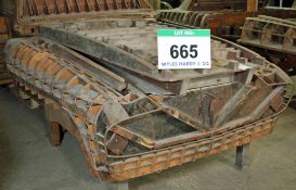 A Timber and Steel Framed Body Panel Fabrication Buck for The Bristol 411 Mk IV and Mk V Front