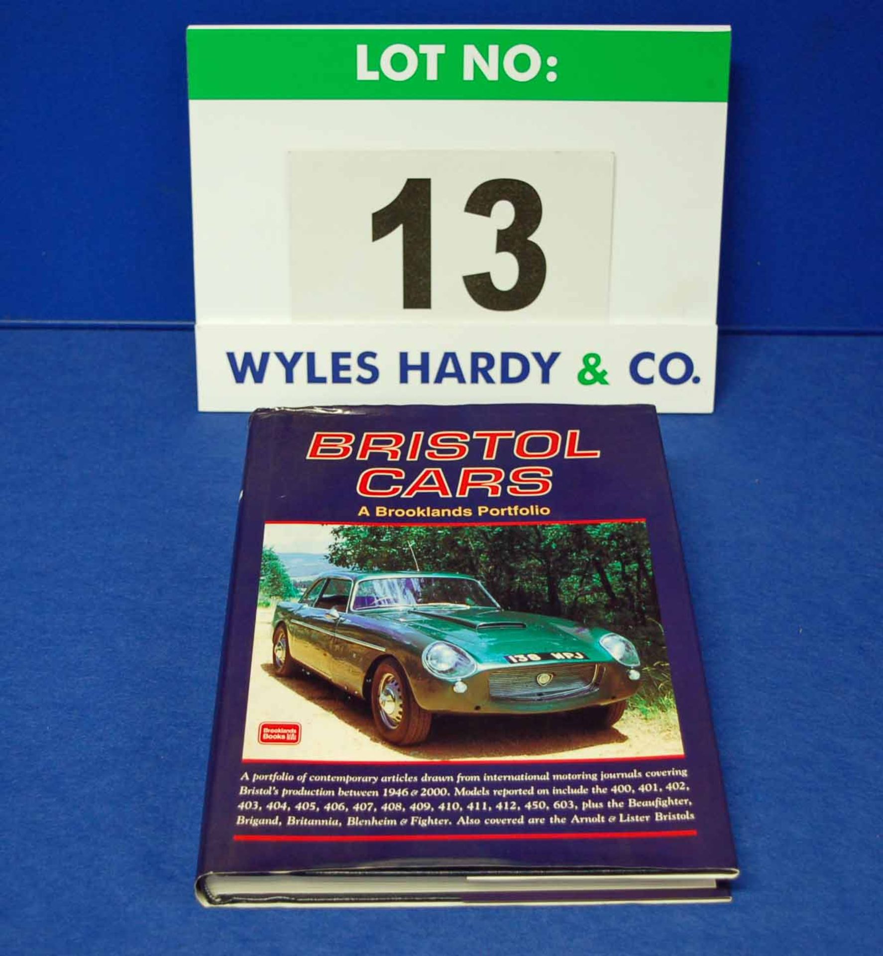 A Limited Edition (142 of 200) Copy of Bristol Cars A Brooklands Portfolio compiled by R.M. Clarke