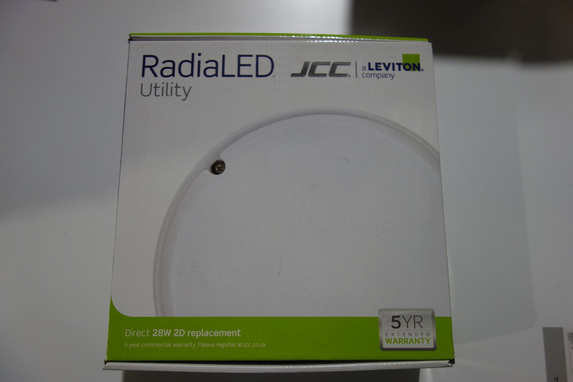 6 X JCC JC23402EMWOP RADIALLED Bulkhead 1360 Lumens 4000k 21W LED IP65 Weather Resistant Emergency