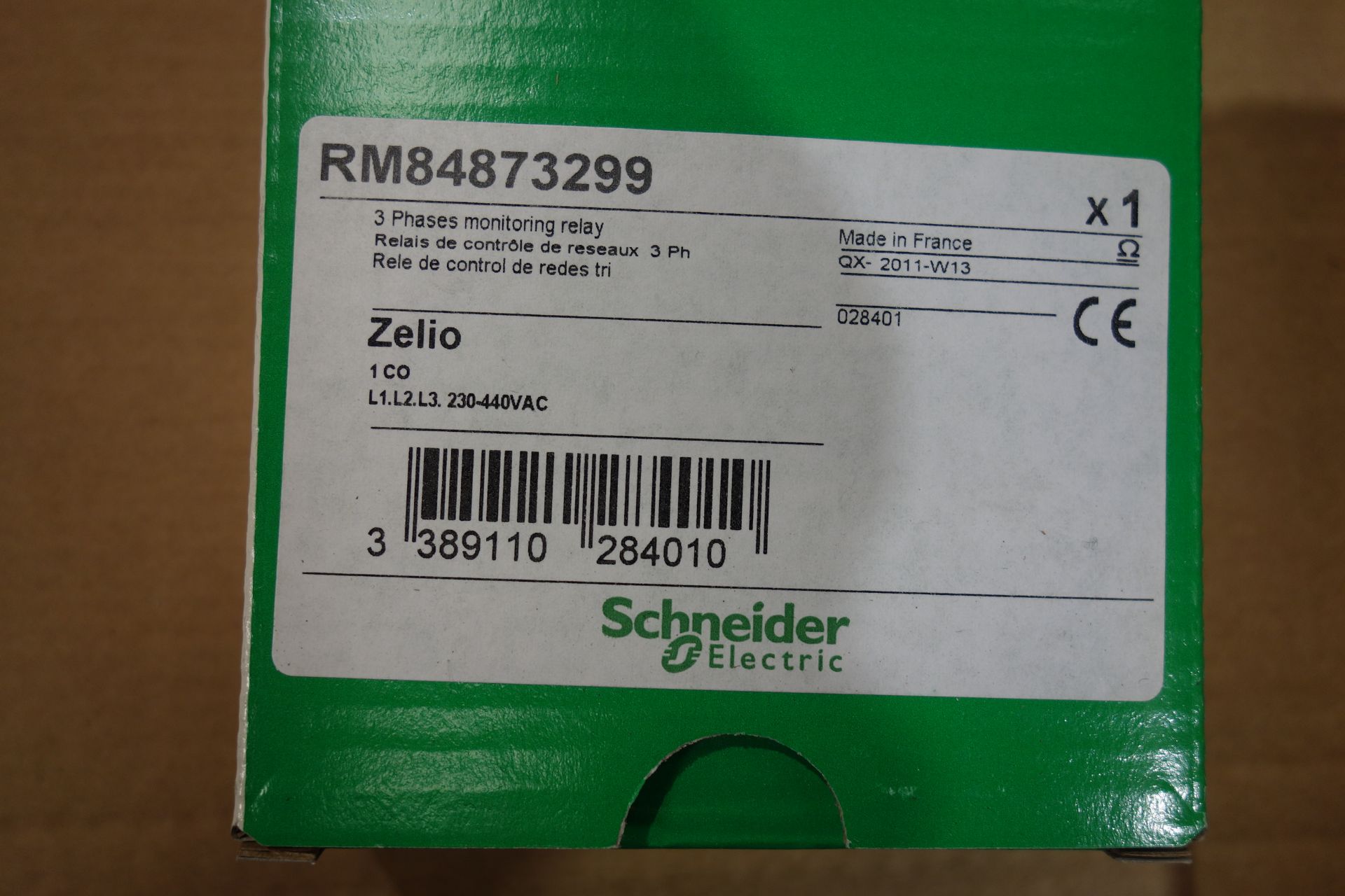 12 X Schneider RM84873299 3 Phases Monitoring Relay