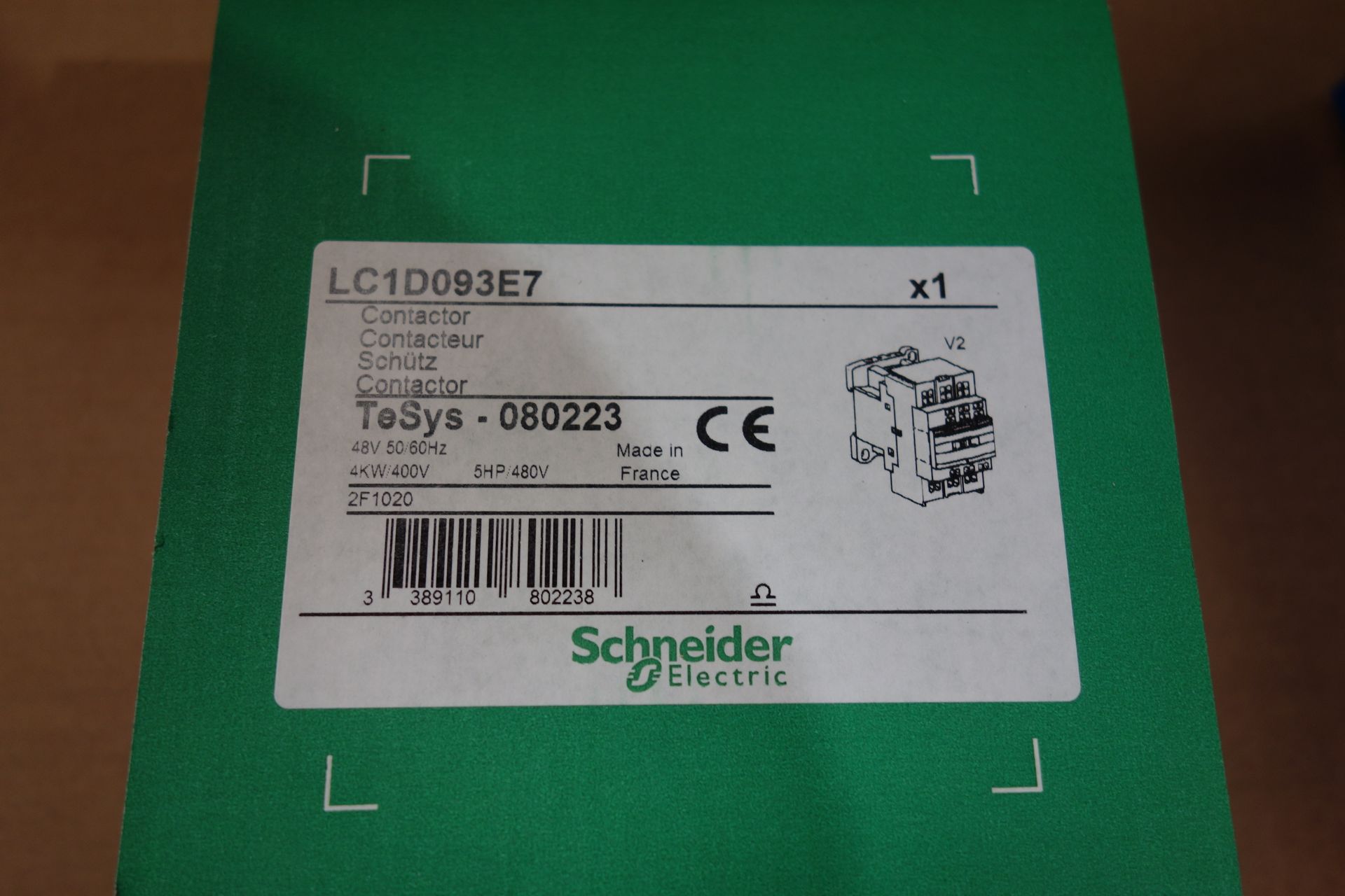 8 X Schneider LCID093E7 Contactor