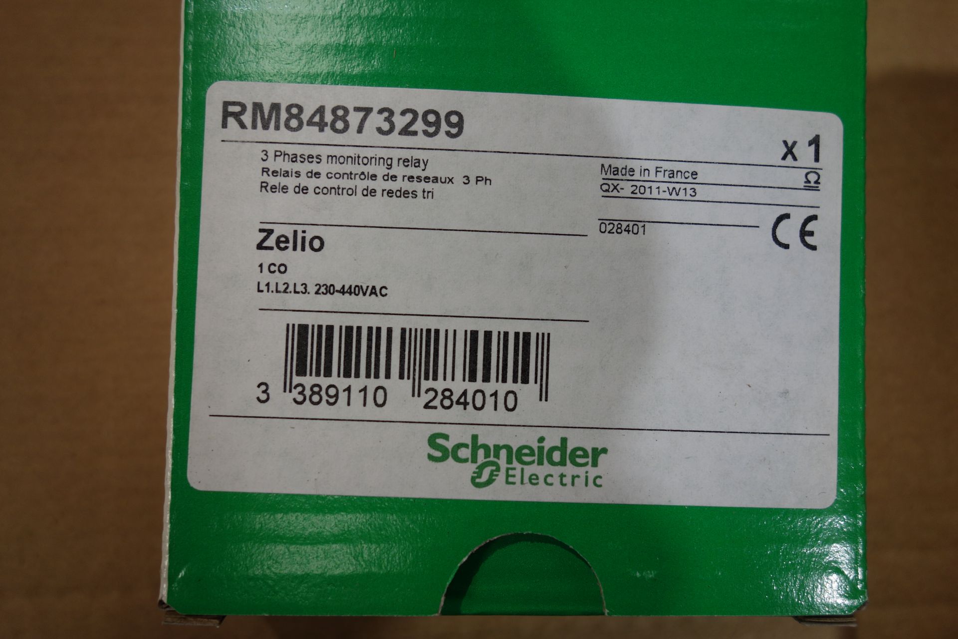 12 X Schneider RM84873299 3 Phases Monitoring Relay