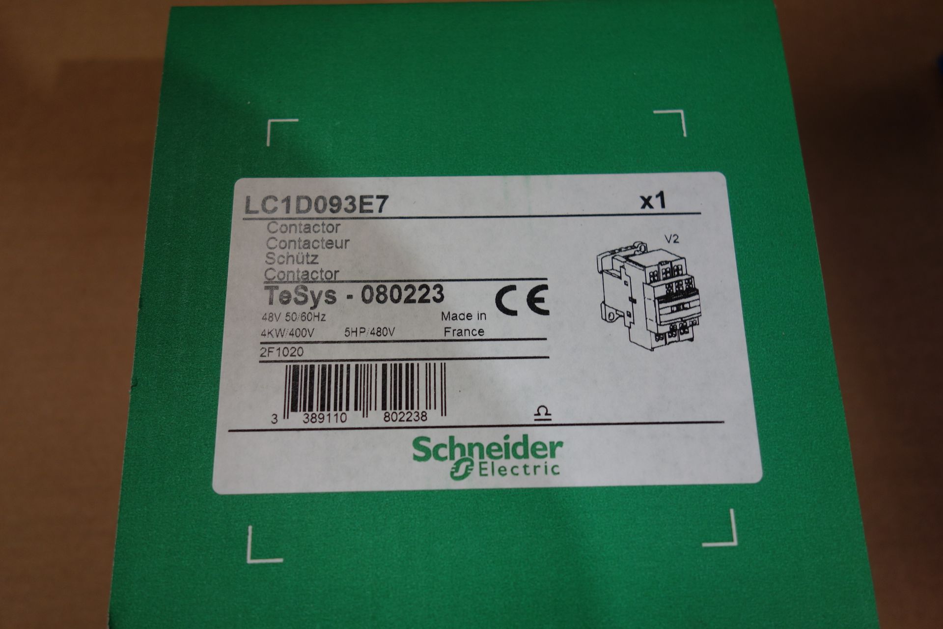 8 X Schneider LCID093E7 Contactor