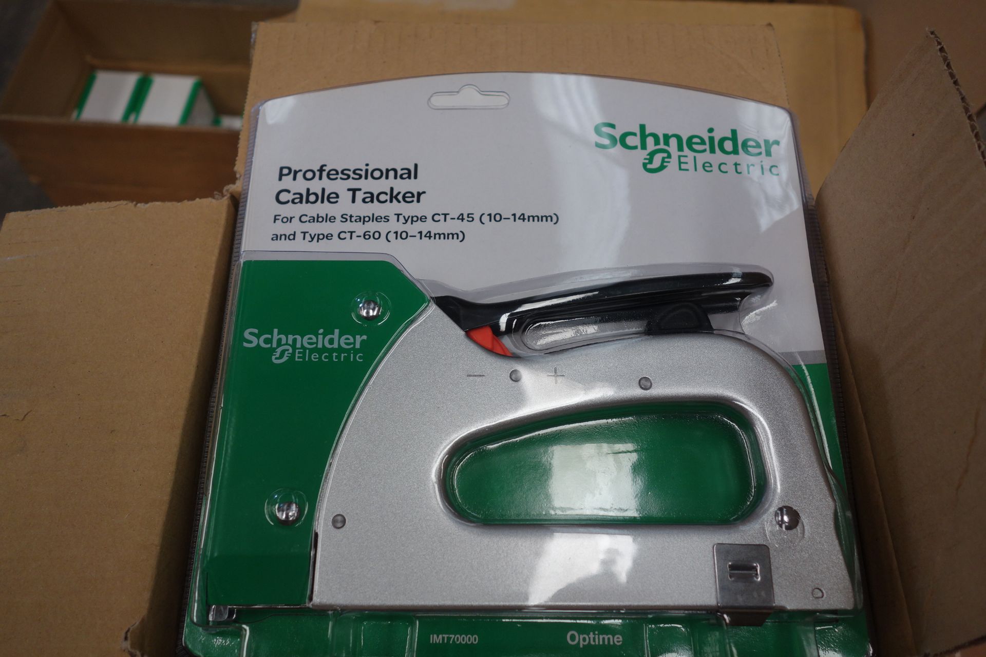 5 X Schneider IMT70000 Professional Cable Tacker For Cables CT-45 10-14MM + Type CT-60