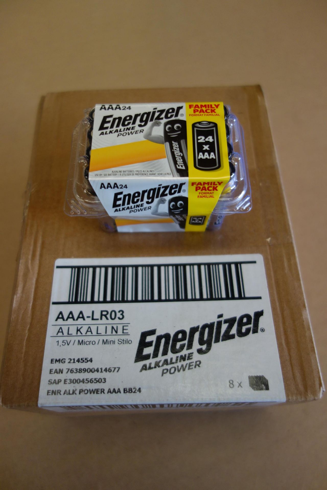 16 X Packs Of AAA-LR03 Energizer Batterys 24 X Batterys Per Pack Use By Date 12-20-29