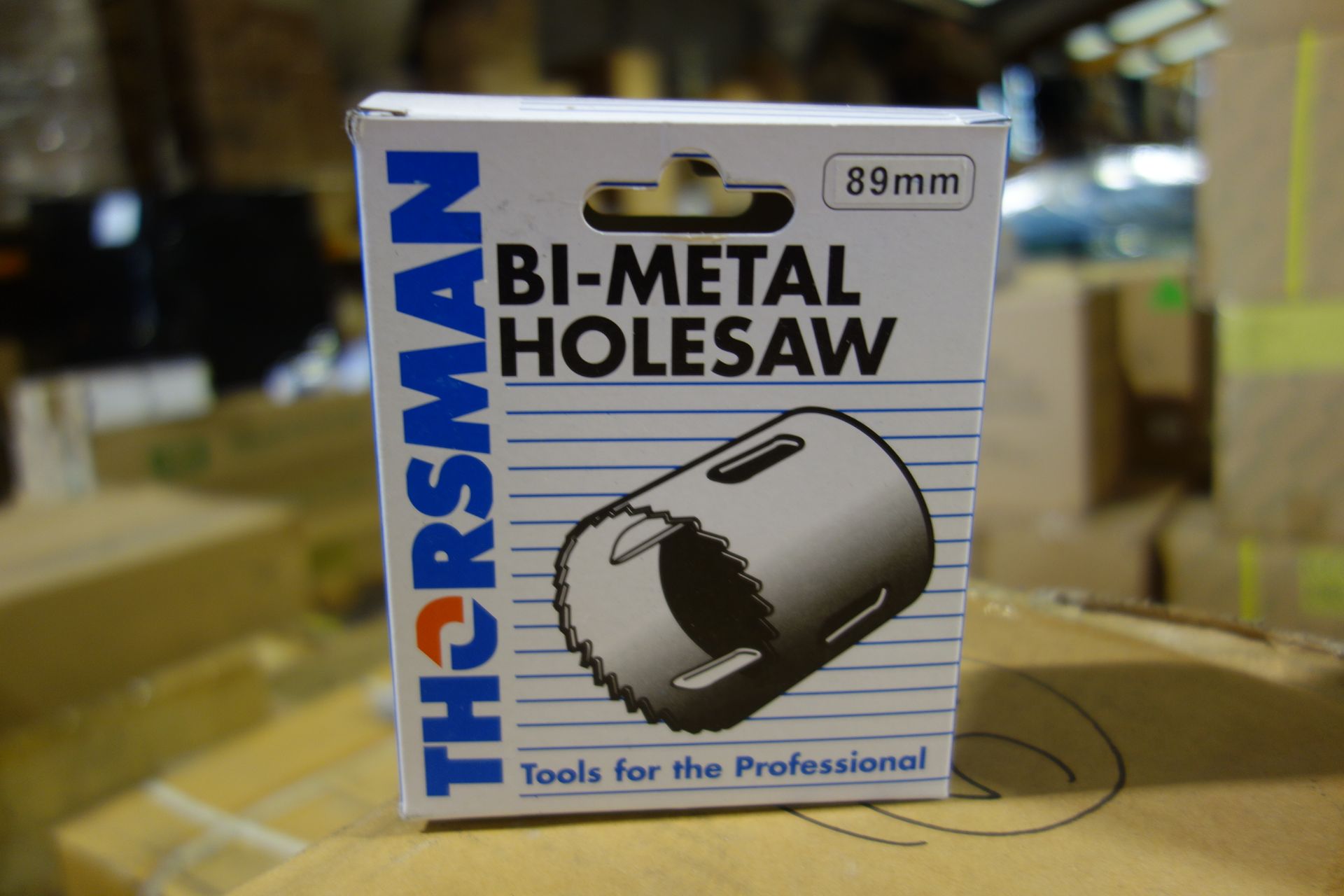20 X Thorsman BI-Metal 89MM Holesaws Suitable For Most Metals, Wood, Plastics + ETC: