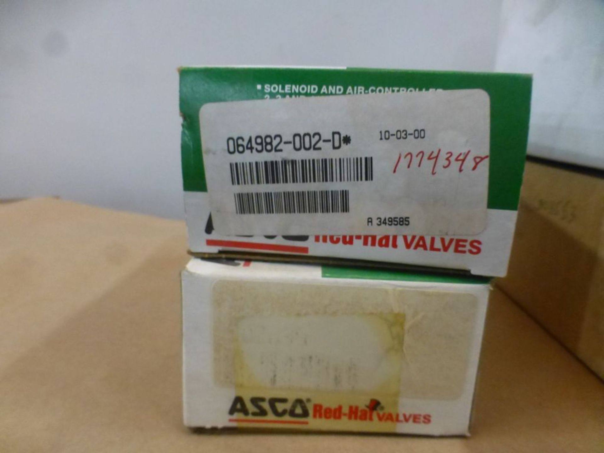 Lot of Approx (32) ASCO Components|Includes:; Coils; Valves; Pilot Valves|Lot Loading Fee: $5.00 - Image 15 of 16