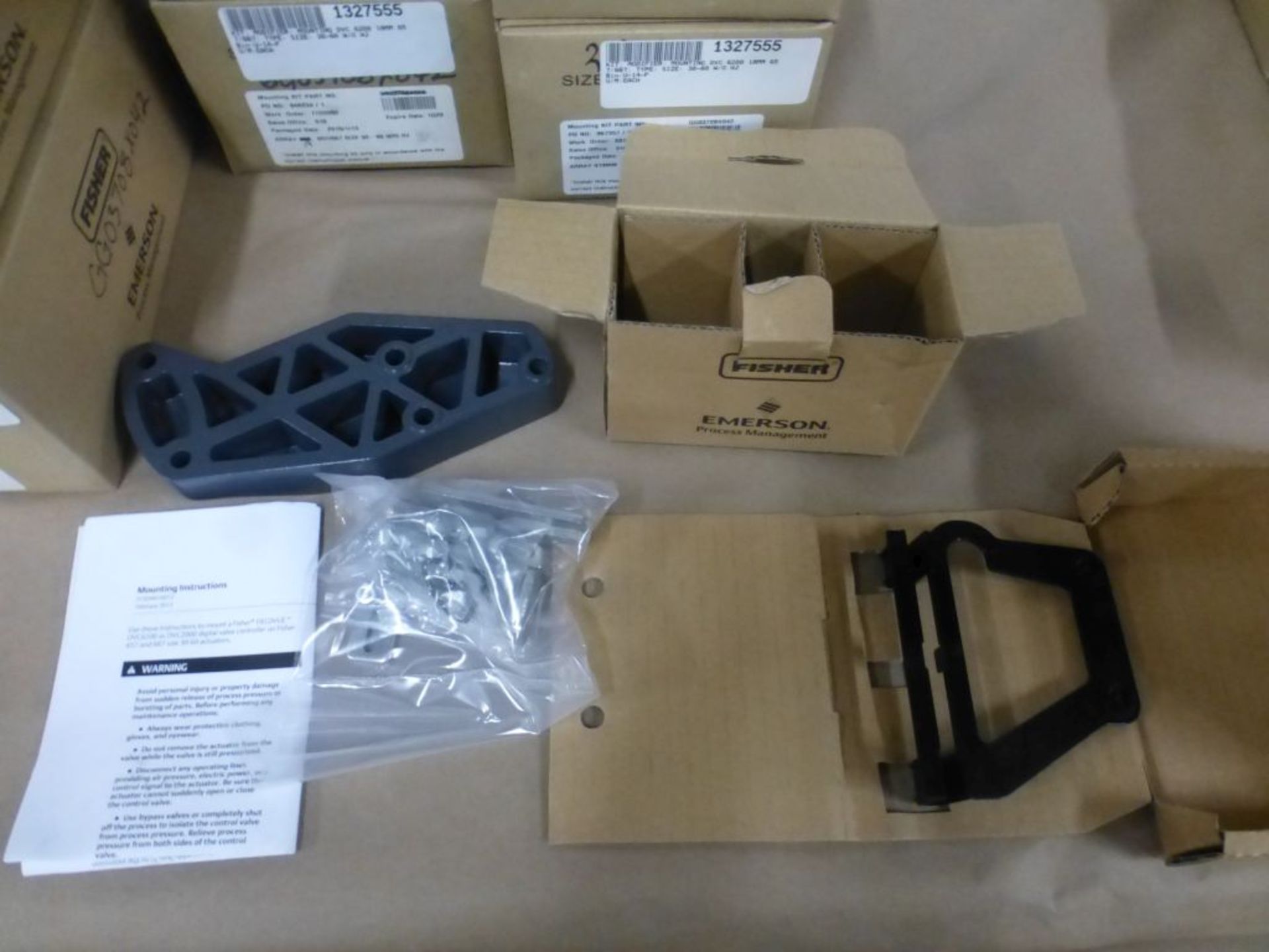Lot of (11) Fisher Modifier Mounting Kits|Part No. GG03708X042|Lot Loading Fee: $5.00 - Image 5 of 23