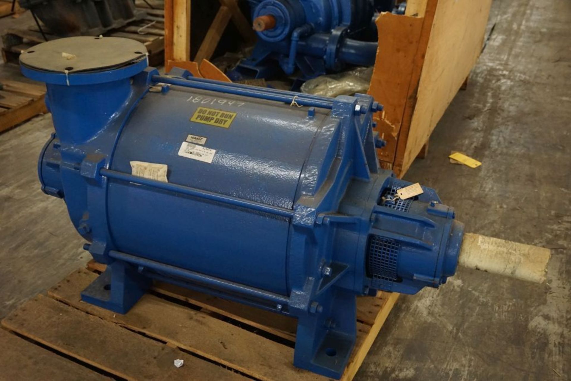 Nash Vacuum Pump|Model No. XL350/7; 590 RPM|Lot Loading Fee: $5.00